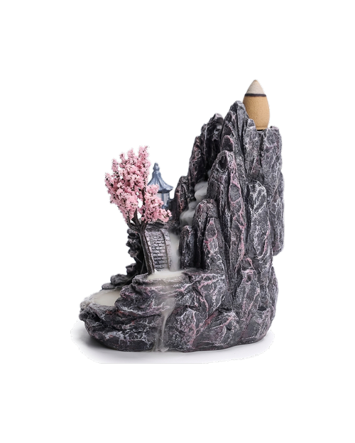 Cherry Blossom Bridge — Backflow Incense Waterfall