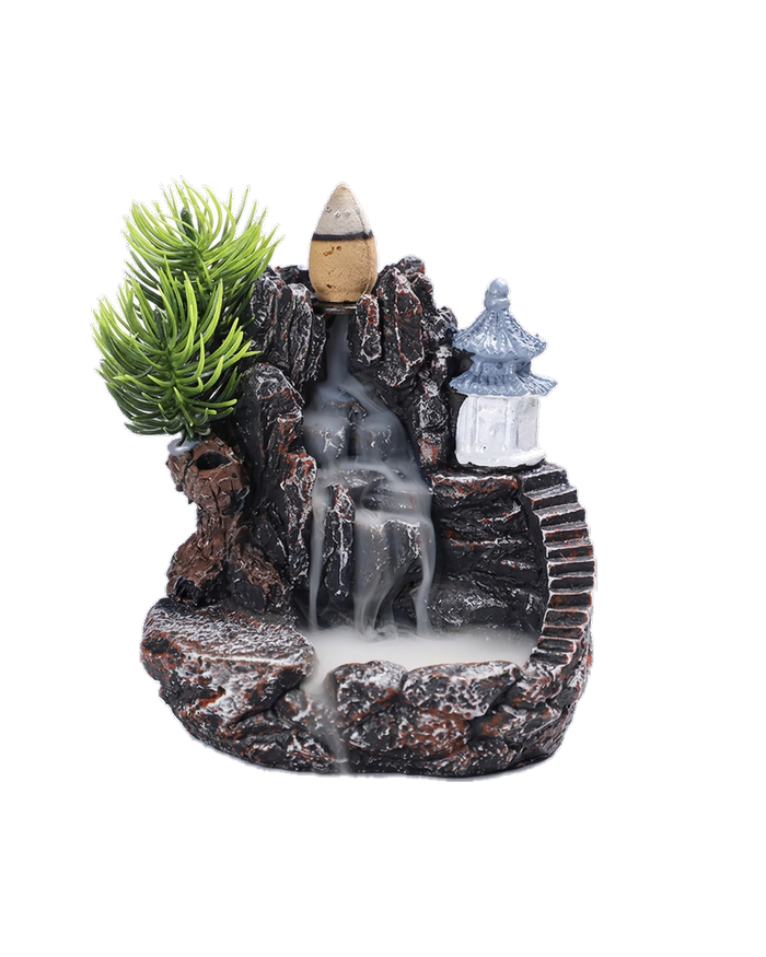 Pine Pagoda Falls — Backflow Incense Waterfall