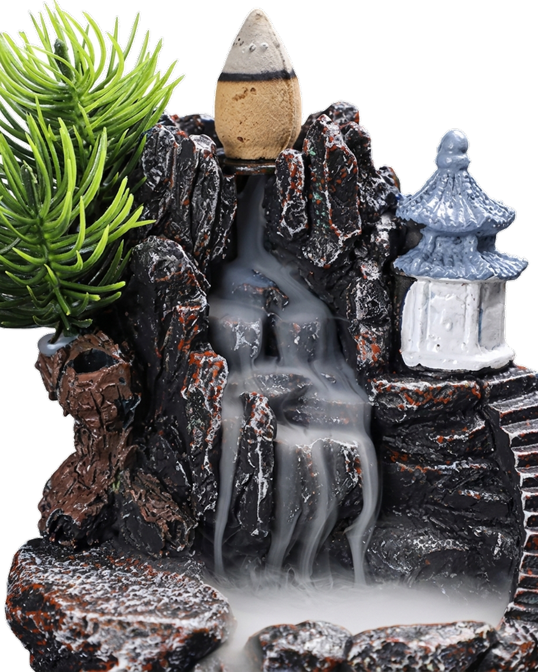 Pine Pagoda Falls — Backflow Incense Waterfall