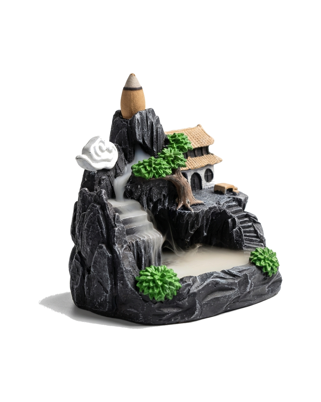 Riverside Village — Backflow Incense Waterfall