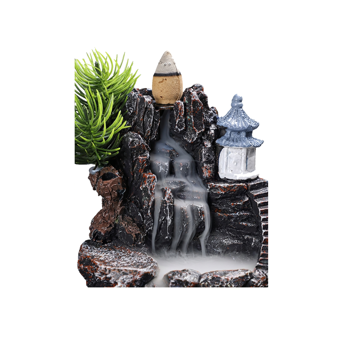 Pine Pagoda Falls — Backflow Incense Waterfall