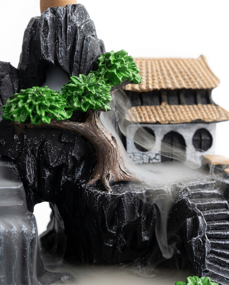 Riverside Village — Backflow Incense Waterfall