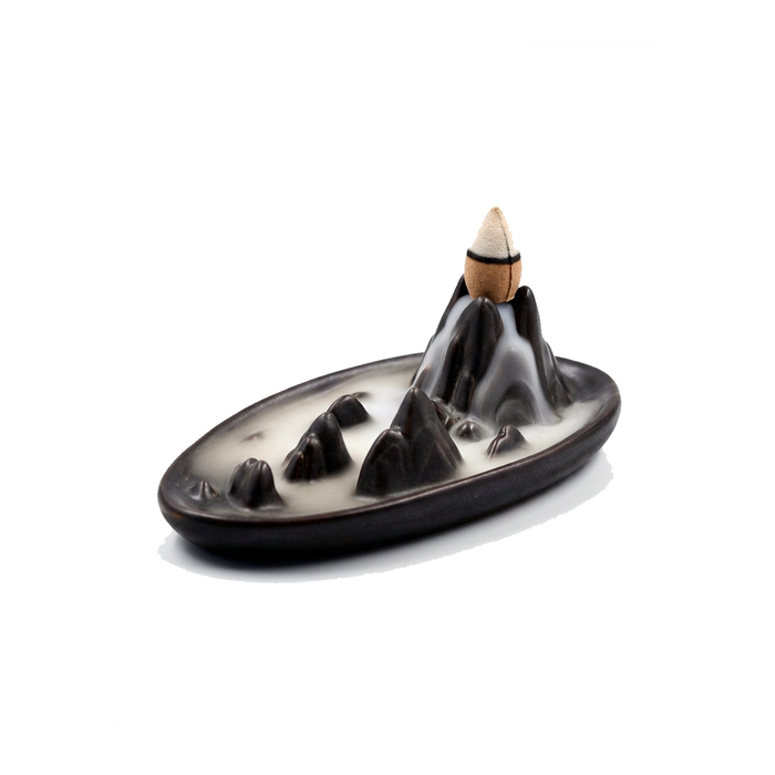 Zen Boat — Backflow Incense Burner