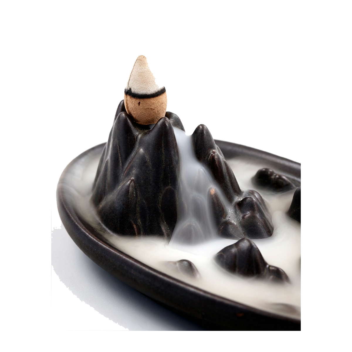 Zen Boat — Backflow Incense Burner