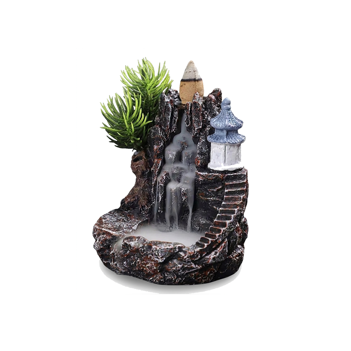 Pine Pagoda Falls — Backflow Incense Waterfall