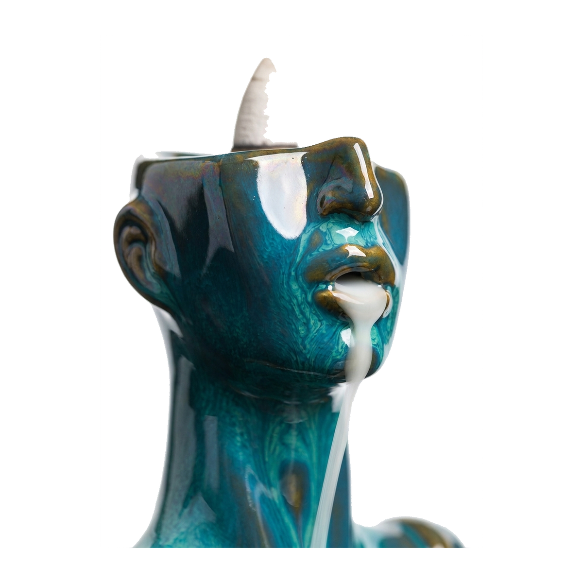 The Meditating Woman — Backflow Incense Waterfall